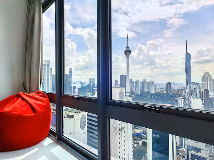 Duplex Loft with KL Tower View
