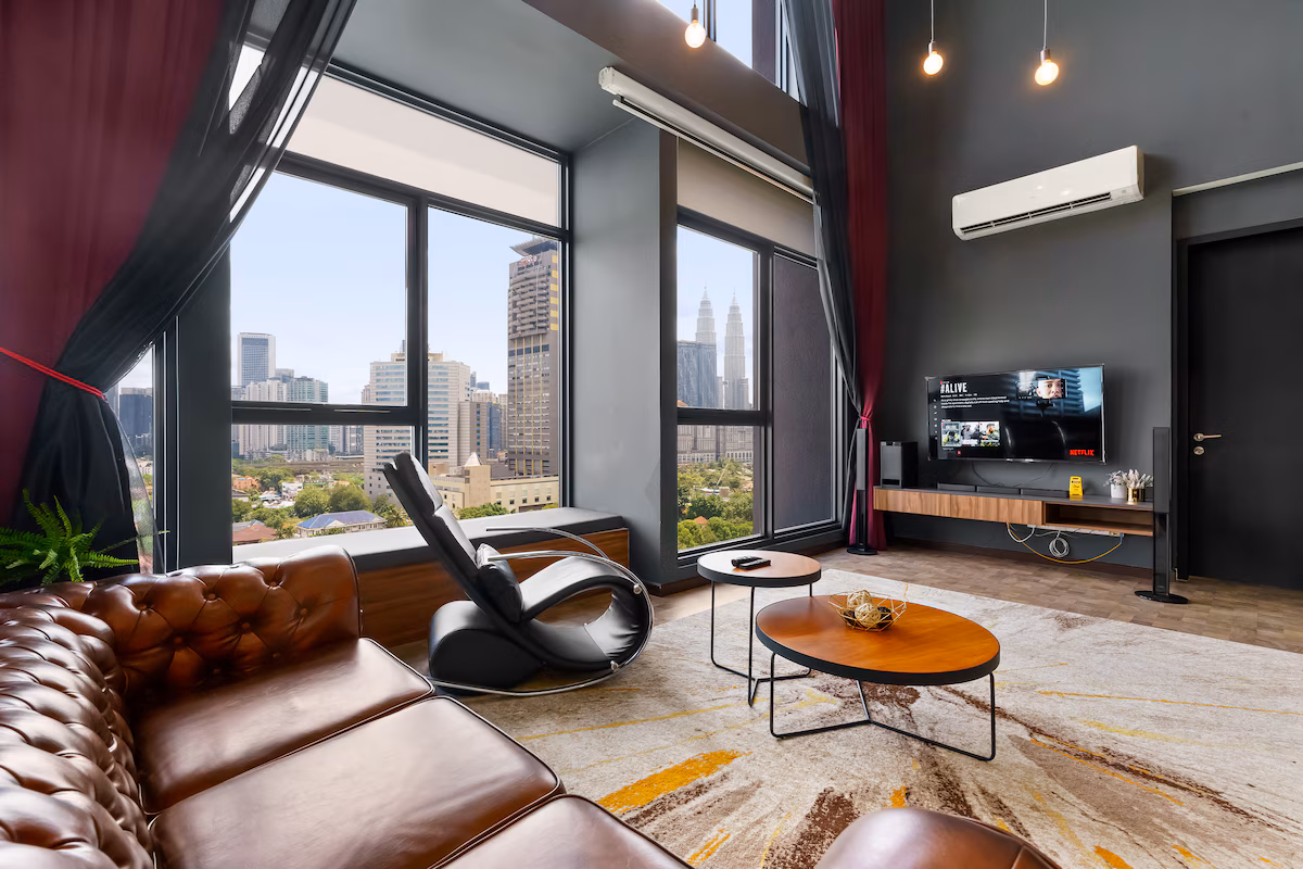 Duplex Loft with KL Tower View